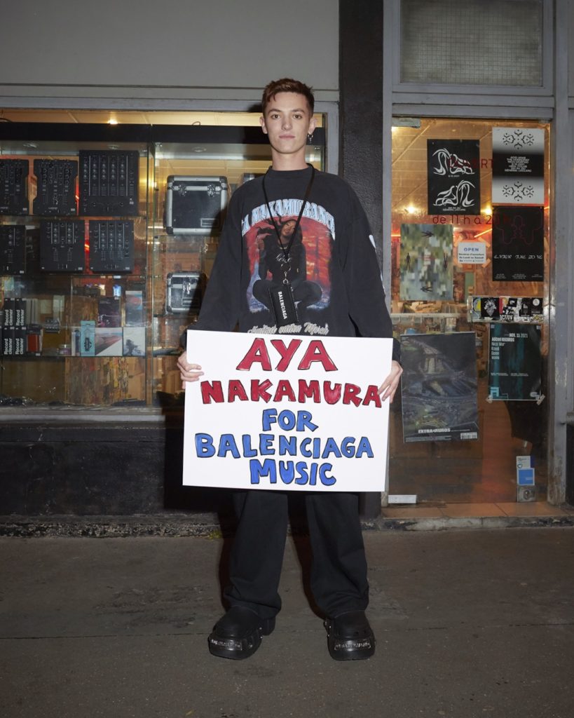 Balenciaga tap up French musician Aya Nakamura for an exclusive merch line  and playlist  HERO