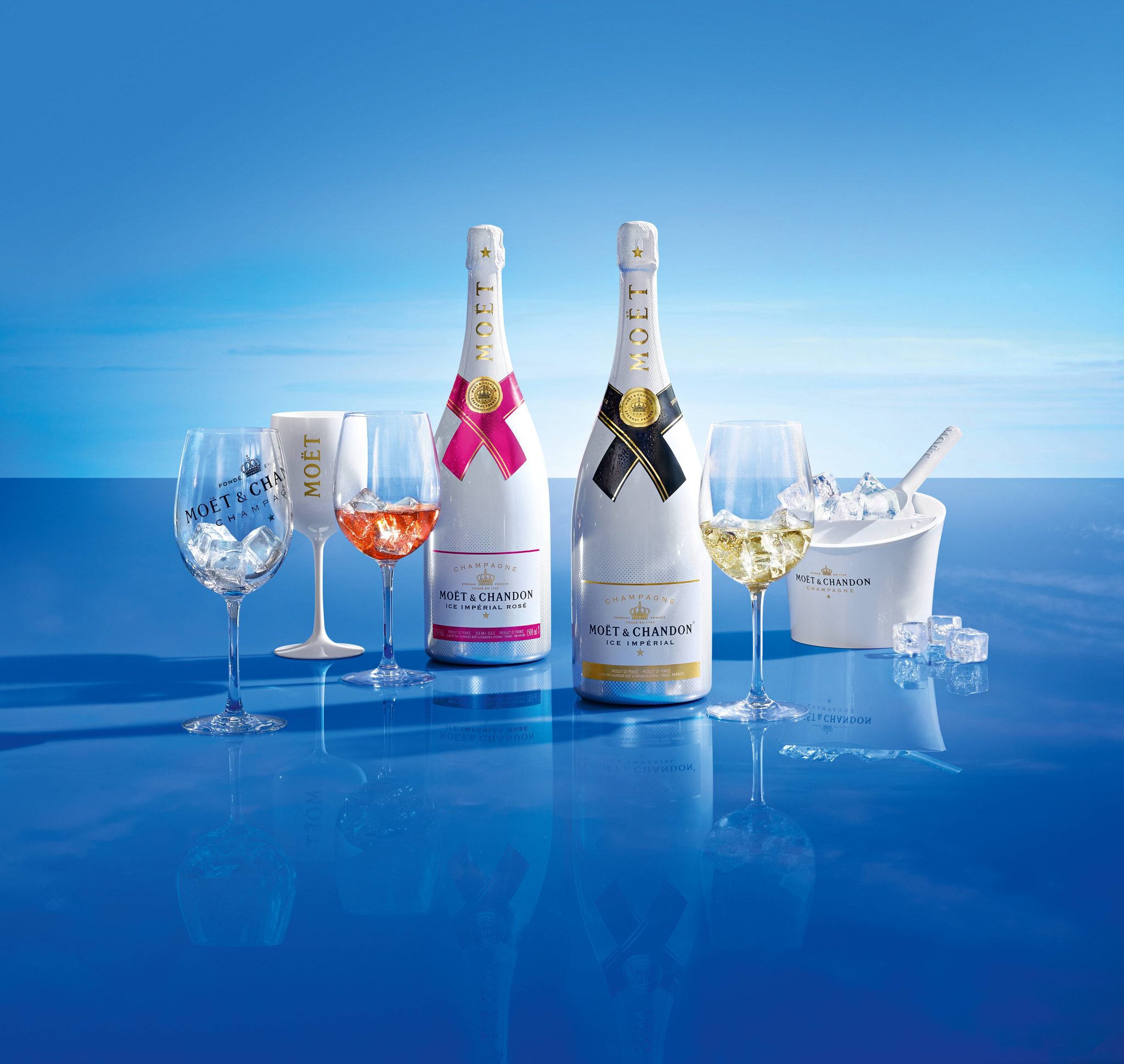 Moet & Chandon Ice Imperial Rose, Refreshing and Fruity Champagne