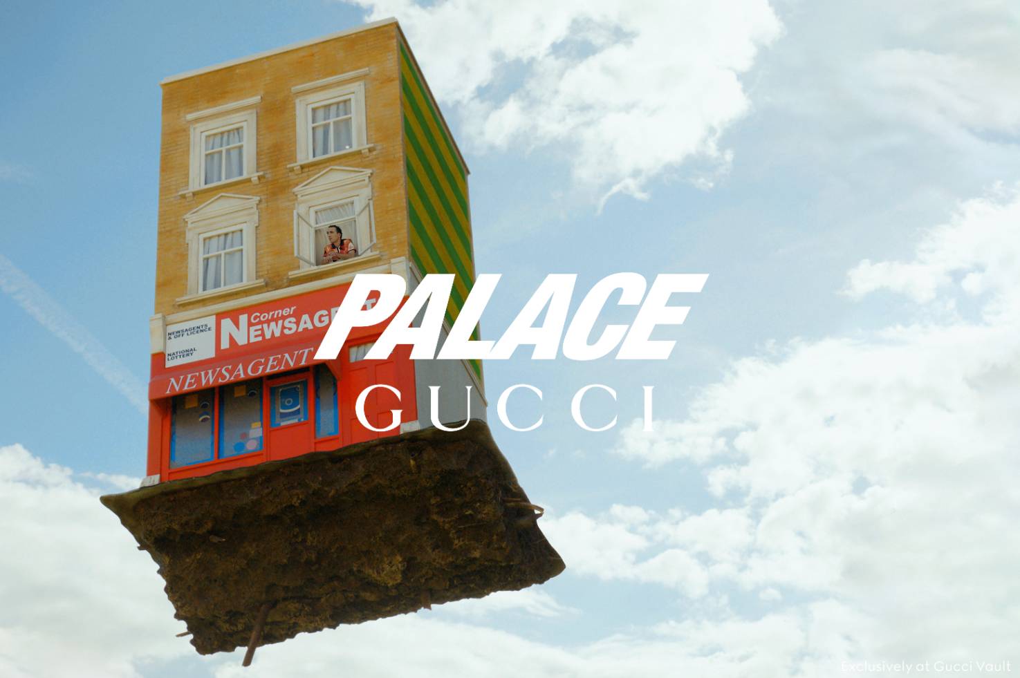 Palace x Gucci GG-P Canvas Horsebit P Charm Camoflauge