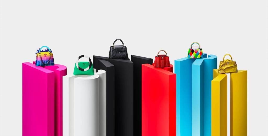 Louis Vuitton Capucines Bag Creates Canvas - Nice Bag™