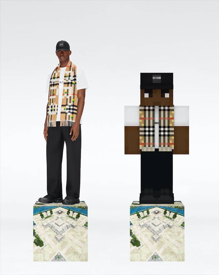 BURBERRY ANNOUNCES SPECIAL COLLABORATION WITH MINECRAFT - Numéro Netherlands