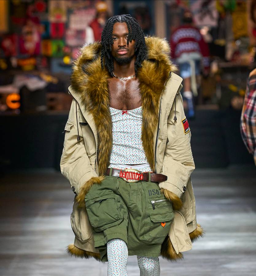 DSQUARED2 SHOWS THEIR NEWEST FALL/WINTER 2023 COLLECTION - Numéro