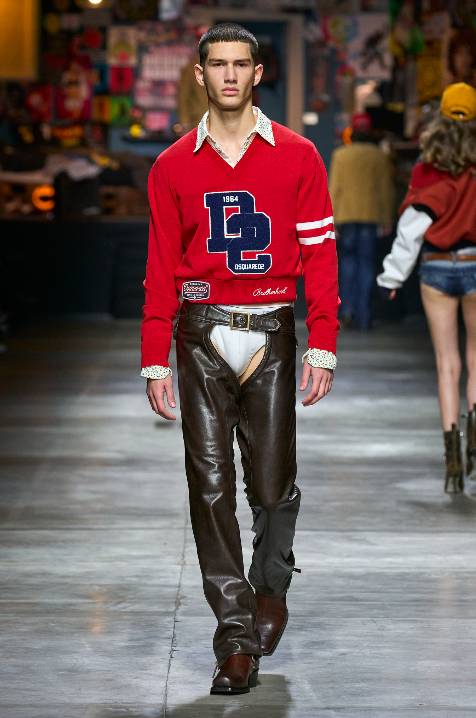 risico bovenste beha DSQUARED2 SHOWS THEIR NEWEST FALL/WINTER 2023 COLLECTION - Numéro  Netherlands