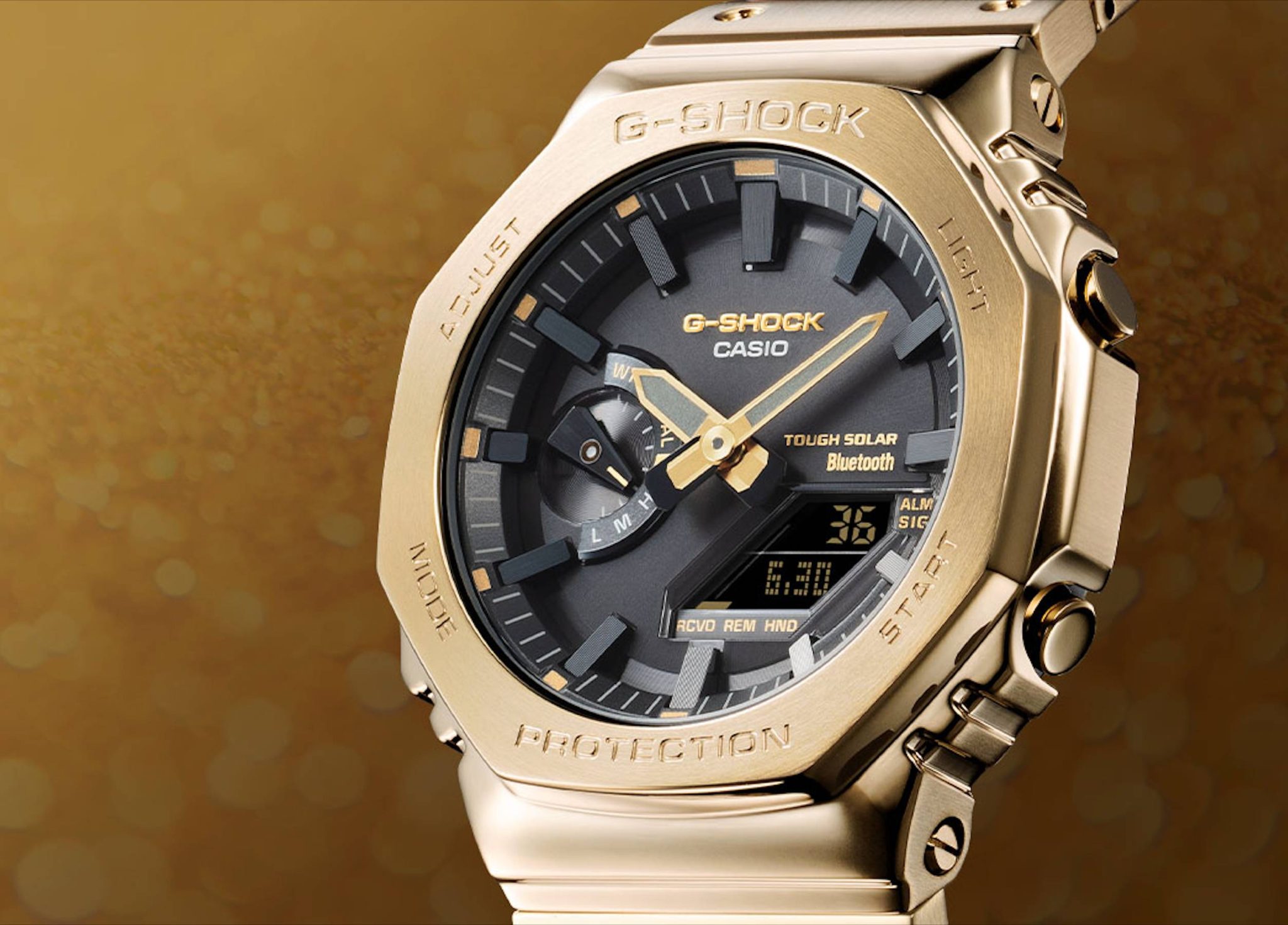 CASIO RELEASES NEW FULL-METAL G-SHOCK IN SHINY GOLDEN YELLOW HUE Netherlands