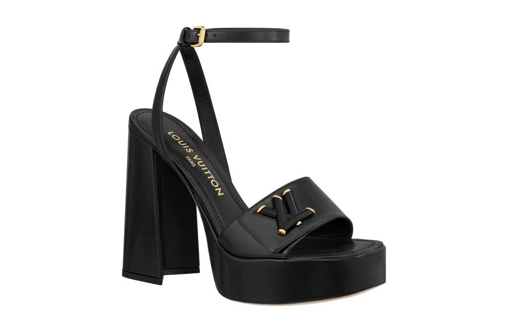 Louis Vuitton Horizon Sandal in Black
