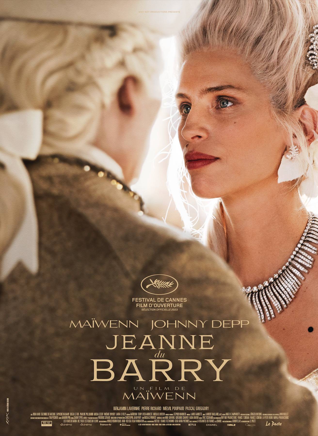 CHANEL, EXCLUSIVE PARTNER OF THE FILM JEANNE DU BARRY BY MAÏWENN