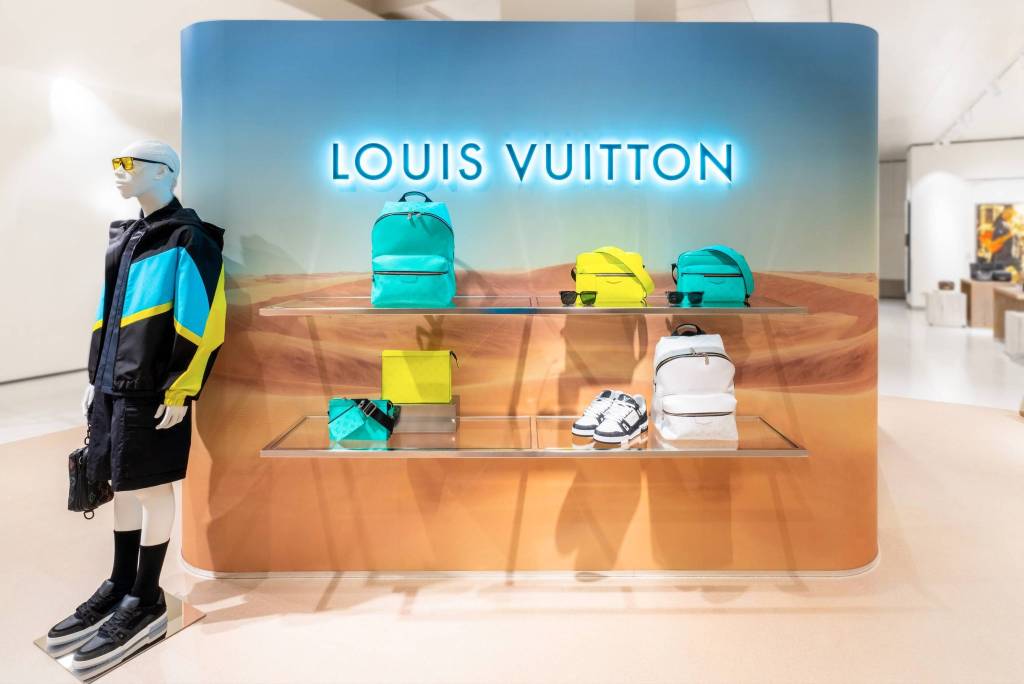 Louis Vuitton in Bijenkorf