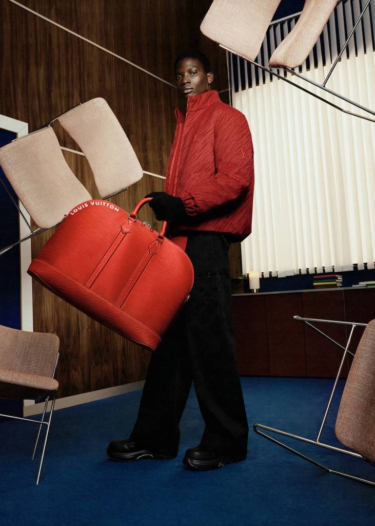 Louis Vuitton EPI Leather Pochette Homme