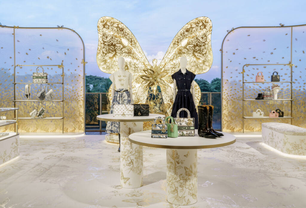 DIOR PRESENTS A SERIES OF MAGICAL DECORS AND WINDOW DISPLAYS FOR THE ...