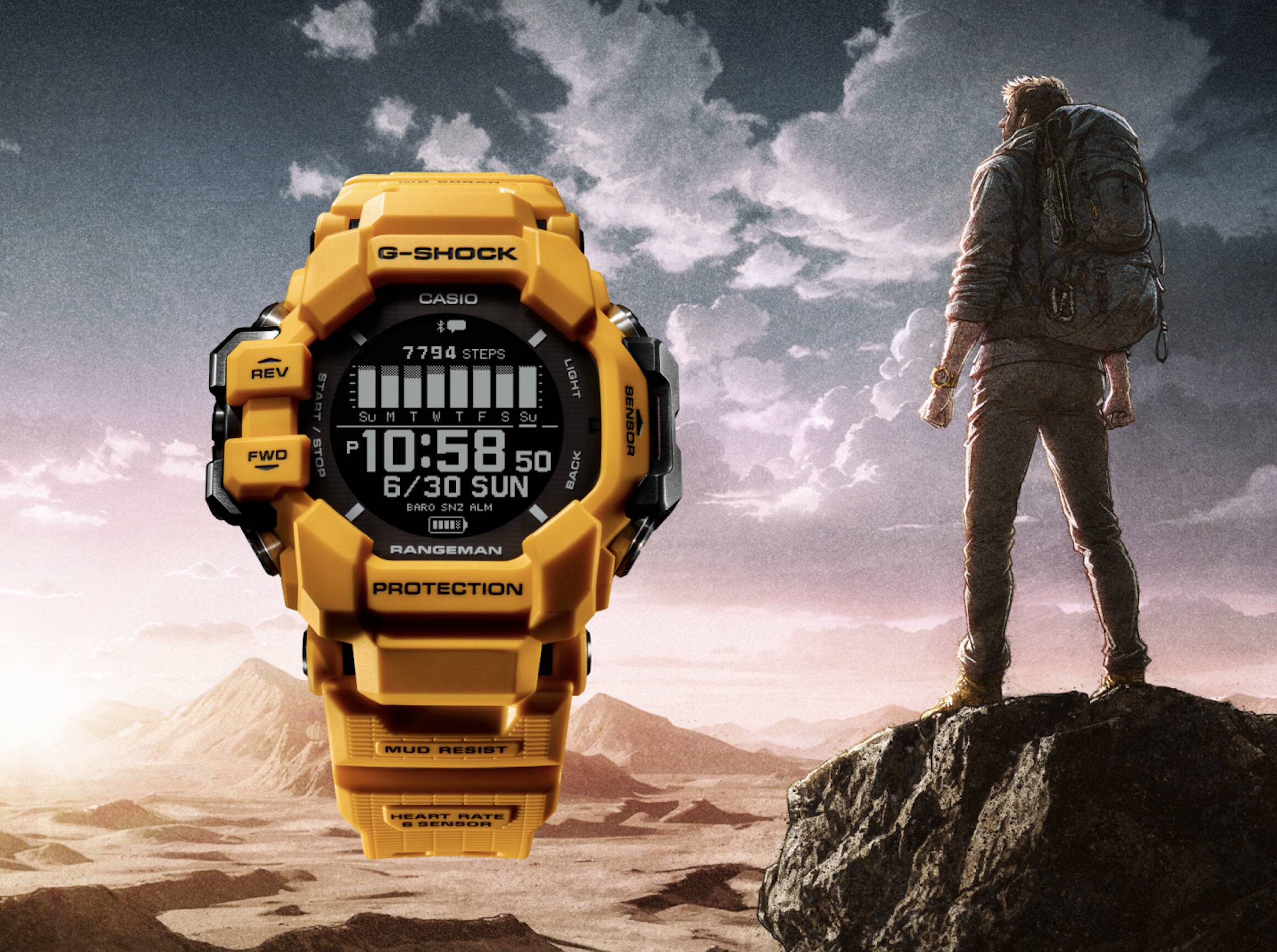 CASIO TO RELEASE G-SHOCK DESIGNED TO SURVIVAL SPECS